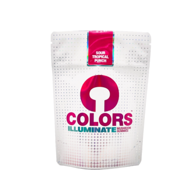 Colors Magic Mushroom Gummies Sour Tropical Punch 4g