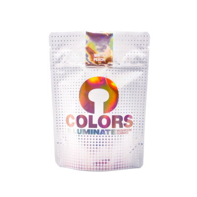 Colors Magic Mushroom Gummies White Peach 4g