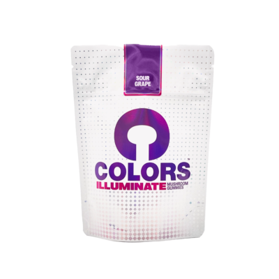 Colors Magic Mushroom Gummies Sour Grape 4g