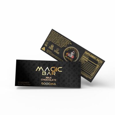Magic Mushroom Chocolate Bar – Milk Chocolate 5g