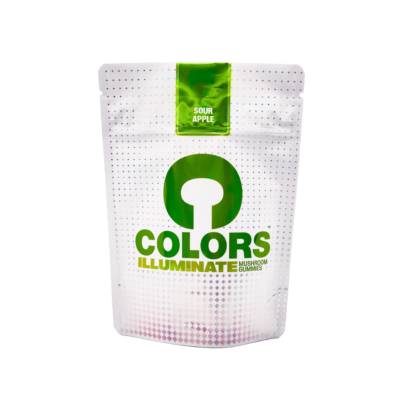 Colors Magic Mushroom Gummies Sour Apple 4g